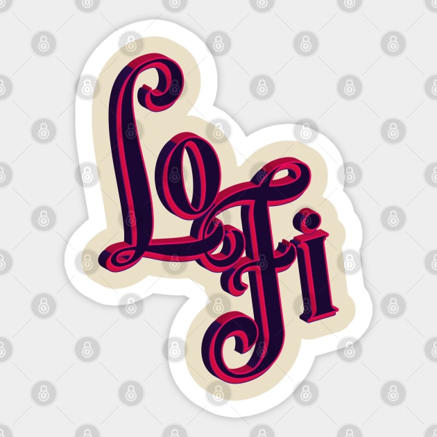 LoFi Music Radio Sticker by CTShirts